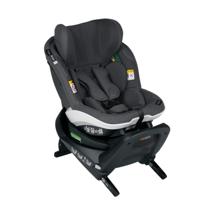 Scaun auto BeSafe iZi Turn M i-Size Gri Anthracite Mesh BSF11024330-AM
