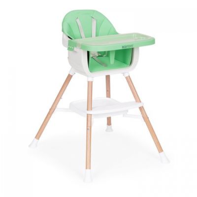 Scaun de masa 2 in 1 ecotoys hc508 - verde edeedihc508green