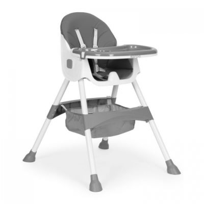 Scaun de masa pentru copii ecotoys hc521 - gri edeedihc521grey