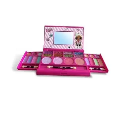 Trusa de machiaj pentru copii, cu 26 nuante fard de pleoape, fard de obraz si gloss de buze, L.O.L. Surprise, 36.6 gr.
