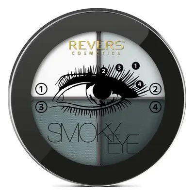 Fard de pleoape Smoky Eyes, Revers, nr. 15, gri, mat