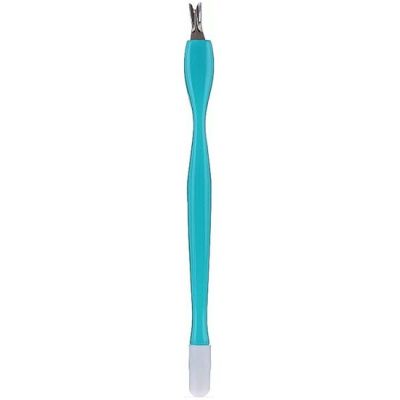 Chiureta pentru cuticule, cu impingator, Top Choice