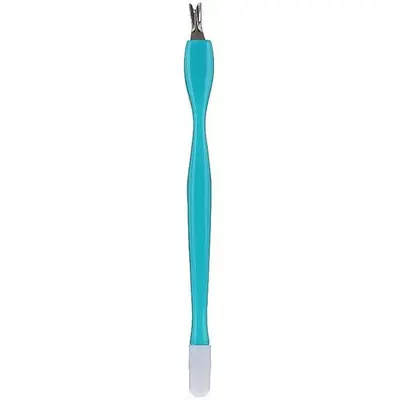 Chiureta pentru cuticule, cu impingator, Top Choice