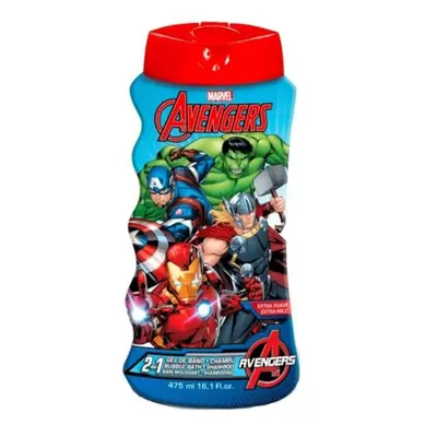 Gel de dus si sampon 2 in 1, Avengers, Baieti, 475 ml