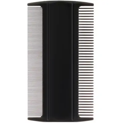 Pieptan antiparazitar, Top Choice, negru, 1598