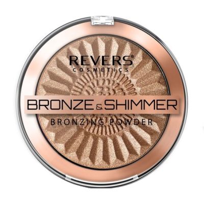 Pudra bronzanta, Bronze and Shimmer, Revers, 9g,  2
