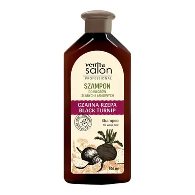 Sampon Herbal, cu Extract de Nap Negru, Salon Professional, pentru par fragil, subtire, Venita, 500ml