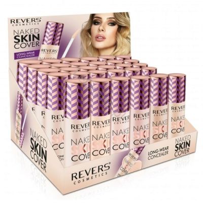 Set 24 bucati Corector lichid Naked Skin Cover, Revers 5,5 g