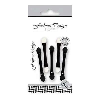 Set 5 bucati Aplicator dublu pentru fard de pleoape, Top Choice, Fashion Design