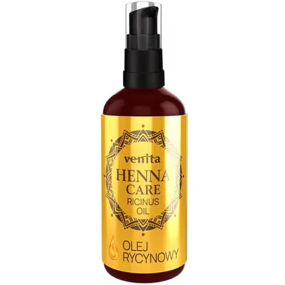 Ulei de ricin, pentru par, piele si unghii, Henna Care, Venita, 50ml