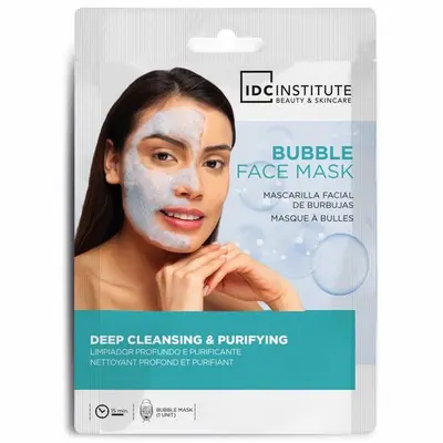 Masca pentru fata demachianta cu efect Bubble IDC Institute 3423, 15g