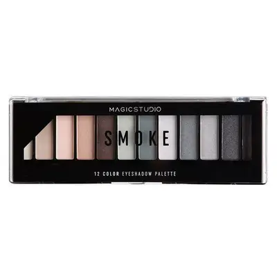Paleta de farduri Versatile, cu 12 culori, Smokey, Magic Studio MS24120S