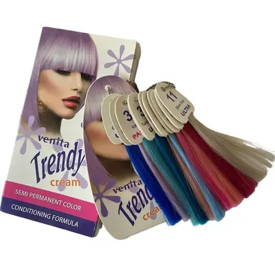 Paletar de culori vopsea de par Trendy Cream, Venita