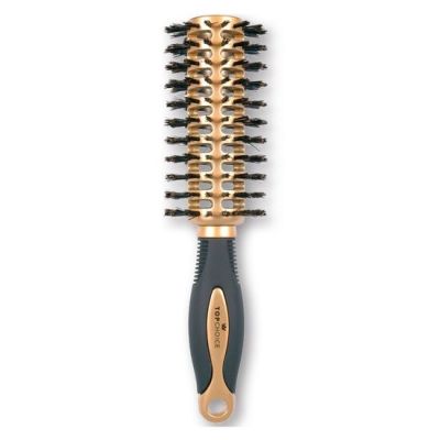 Perie de par pentru coafat, cu par natural, Gold, Top Choice, Ø30/60