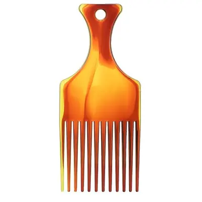 Pieptan Afro M Chihlimbar, pentru par ondulat, Top Choice