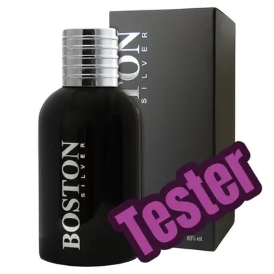 Tester - Apa de toaleta Cote d'Azur, Boston Silver, Barbati, 100ml