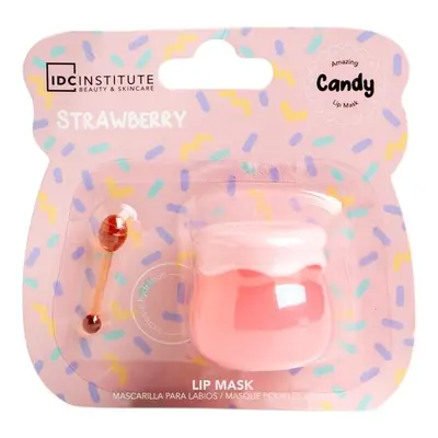 Masca de buze cu aroma de capsuni Candy IDC Institute 68114S, 6 g
