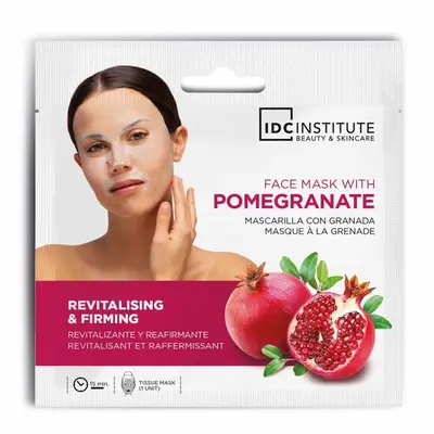 Masca faciala cu extract de rodie pentru revitalizare si fermitate IDC Institute 5858, 22g
