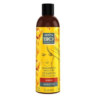 Sampon Vegan reparator, cu extract de chihlimbar, Venita, 300ml