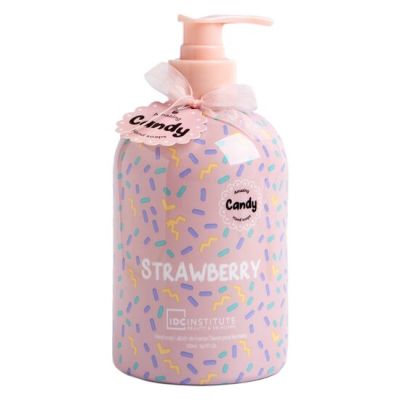Sapun lichid cu aroma de capsuni Candy IDC Institute 42110, 500 ml