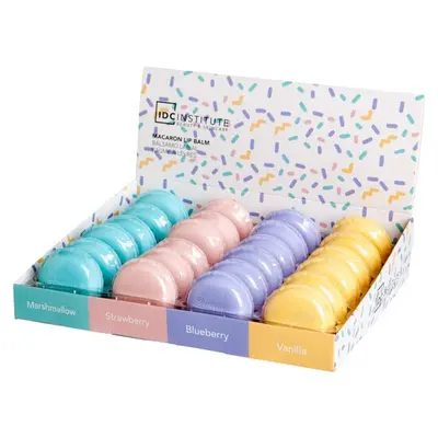 Set 24 bucati balsam cu aroma de fructe Macaron IDC Institute 11400, 5 g