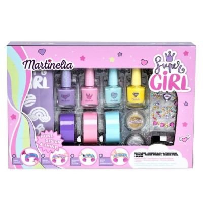 Set produse pentru unghii si par Super Girl Nails & Hair Martinelia 35002