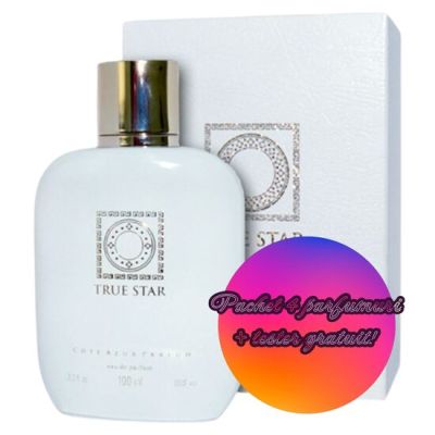 Set 4 Apa de Parfum Cote d'Azur True Star, Femei, 100 ml + Tester GRATUIT