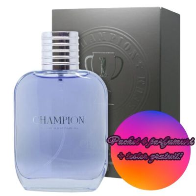Set 4 Apa de toaleta Champion, barbati, Cote D´Azur, 100 ml + Tester GRATUIT