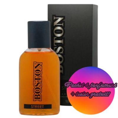 Set 4 Apa de toaleta Cote d'Azur, Boston Street, Barbati, 100ml + Tester GRATUIT