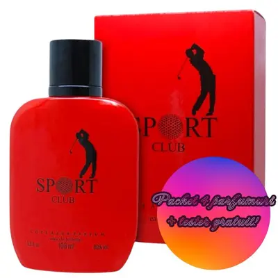 Set 4 Apa de toaleta Sport Club, barbati, Cote D´Azur, 100 ml + Tester GRATUIT