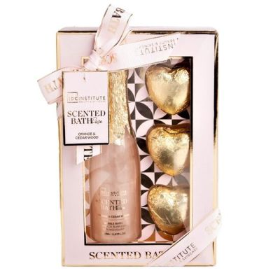Set ingrijire corporala Scented Bath Rose IDC Institute 44506, 240 ml