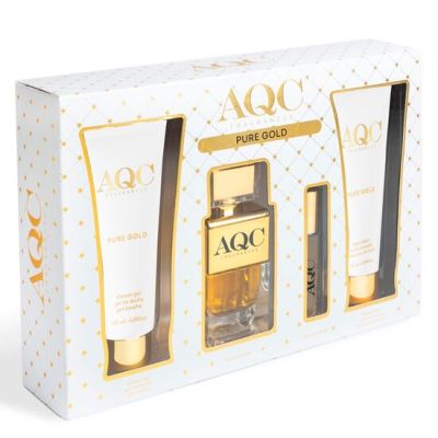 Set produse de ingrijire Pure Gold, pentru femei, Aquarius, 355ml