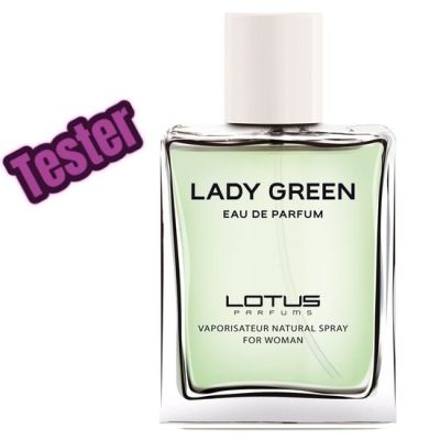 Tester apa de parfum Lady Green, Revers, pentru femei, 100 ml