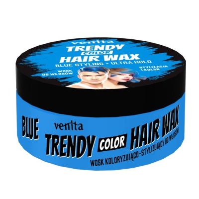 Ceara coloranta pentru par, Trendy Color, albastru 75g