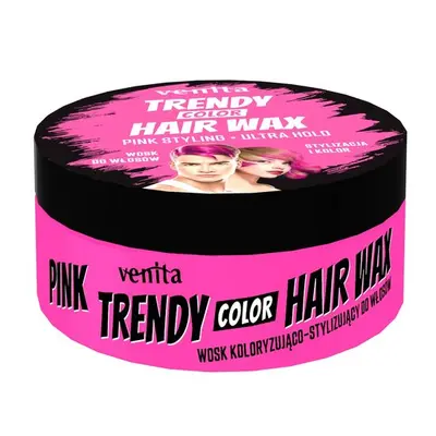 Ceara coloranta pentru par, Trendy Color, roz 75g