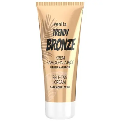 Crema autobronzanta fata & corp  Trendy Bronze, Venita, 75gr