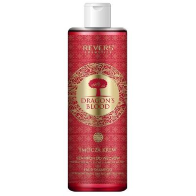 Sampon fortifiant pentru par uscat si casant Dragon's Blood, Revers, 400ml
