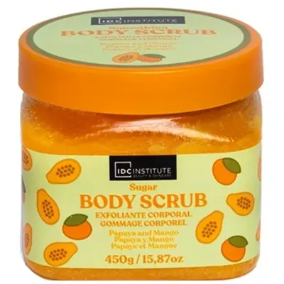 Scrub exfoliant pe baza de zahar cu  papaya & mango, IDC Institute, 12210 , 470g