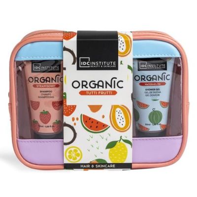 Set  3 produse de ingrijire corporala Organic, IDC Institute 44046, 150 ml