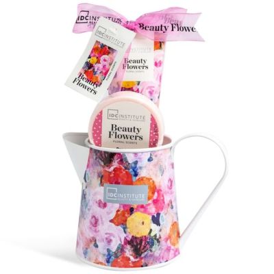 Set 2 produse cosmetice Beauty Flowers IDC Institute 44040, 90 ml si 90 g