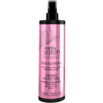 Spray pentru coafat cu protectie termica pana la 250°C, Henna Care, Venita, 200ml