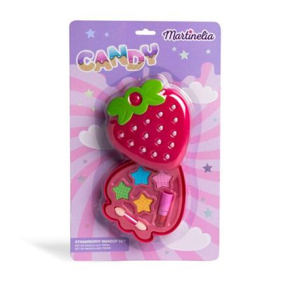 Paleta de machiaj in forma de căpșună Candy Strawberry, Martinelia, 12151