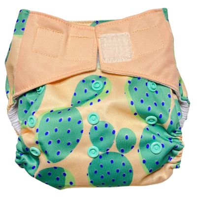 Scutec textil refolosibil all in one marime unica - Coccorito cactus