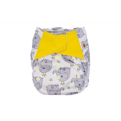 Scutec textil refolosibil all in one marime unica - Coccorito elefantel