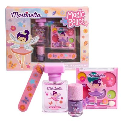 Set machiaj si parfum pentru fetite Magic Ballet, 12107, Martinelia