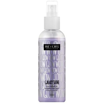 Spray de corp parfumat, cu particule sclipitoare, holografic, Galaxy Shine, Reevers, 100 ml