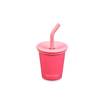 Cana cu pai, Klean Kanteen, Kid Cup, 296ml, Rouge Red