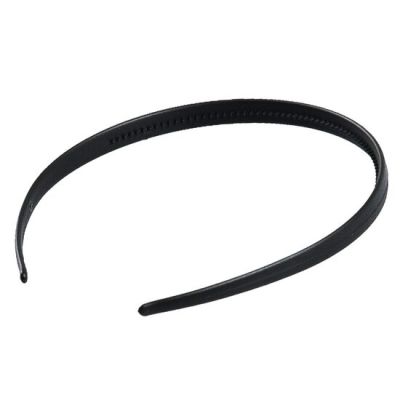 Cordeluta neagra din ABS, cu pieptan pentru fixare, Top Choice, 27697