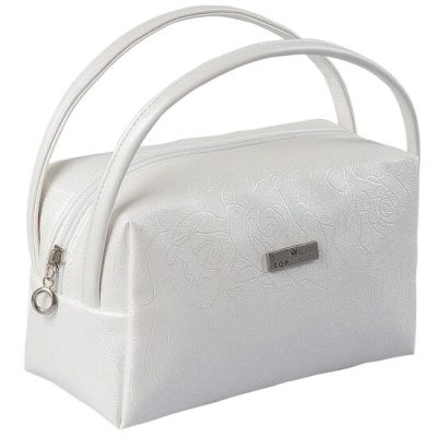 Gentuta cosmetica pentru femei Roses, Top Choice 97737, alb