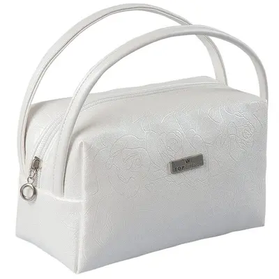 Gentuta cosmetica pentru femei Roses, Top Choice 97737, alb